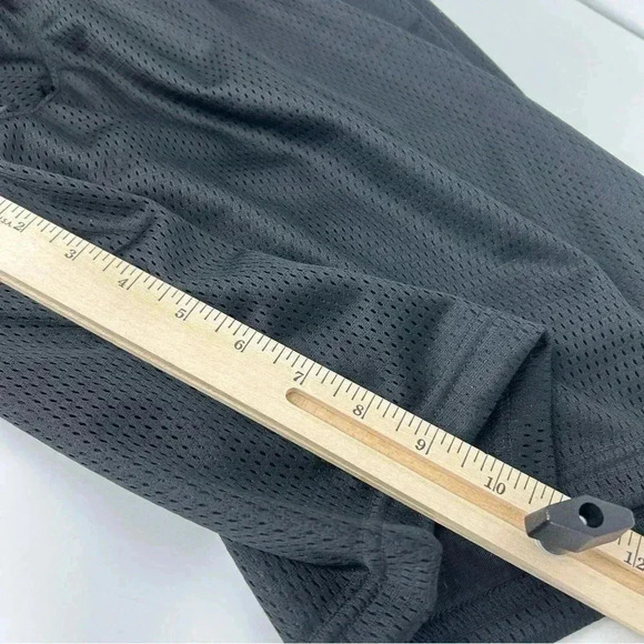 DSG POCKETLESS MESH SHORTS MENS SIZE XL PURE BLACK BASKETBALL ATHLETIC ATHLETE - Picture 6 of 8